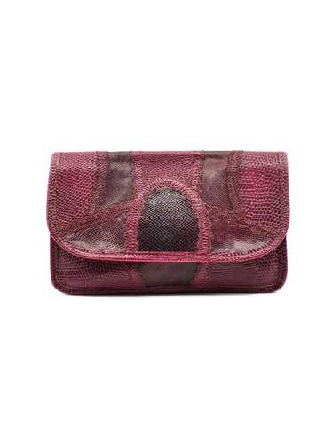 Carlos Falchi Patchwork Envelope Clutch