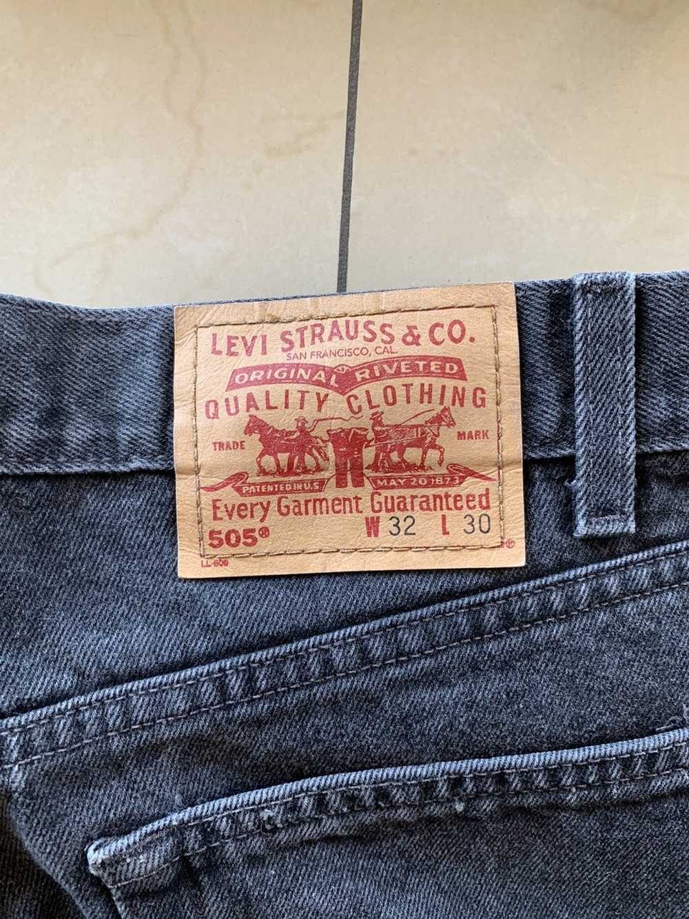 Levi's Vintage 90s Levis 505 Regular Fit Straight… - image 3