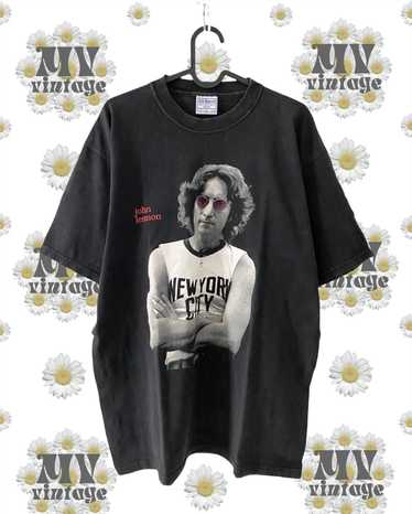 Band Tees × Rock Tees × Vintage John lennon 96' V… - image 1