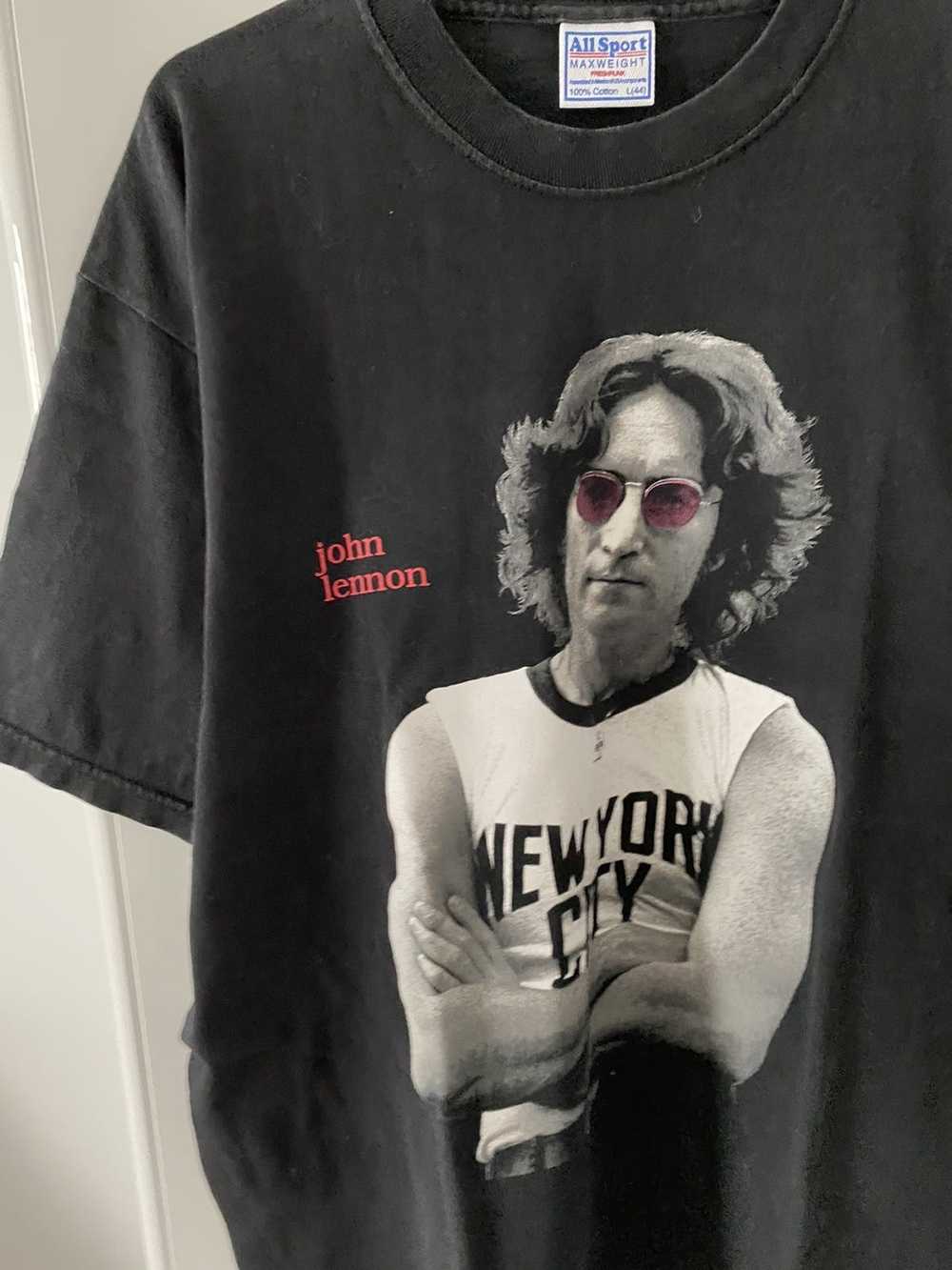 Band Tees × Rock Tees × Vintage John lennon 96' V… - image 3