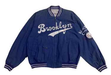 VTG Mirage Cooperstown Blue White MLB Brooklyn Dodgers Reversible Jack