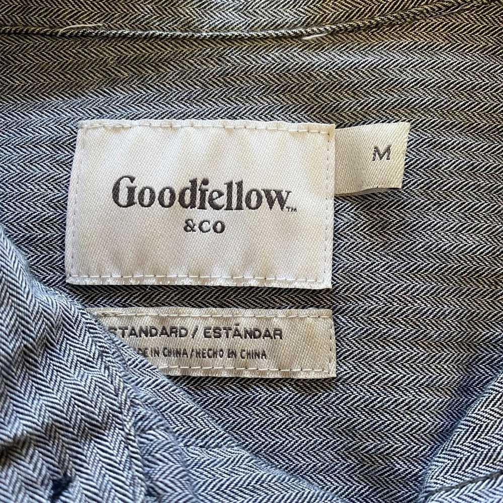 Streetwear × Vintage Goodfellow Herringbone Gray … - image 3