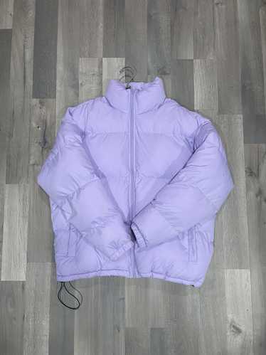 Pacsun purple puffer jacket