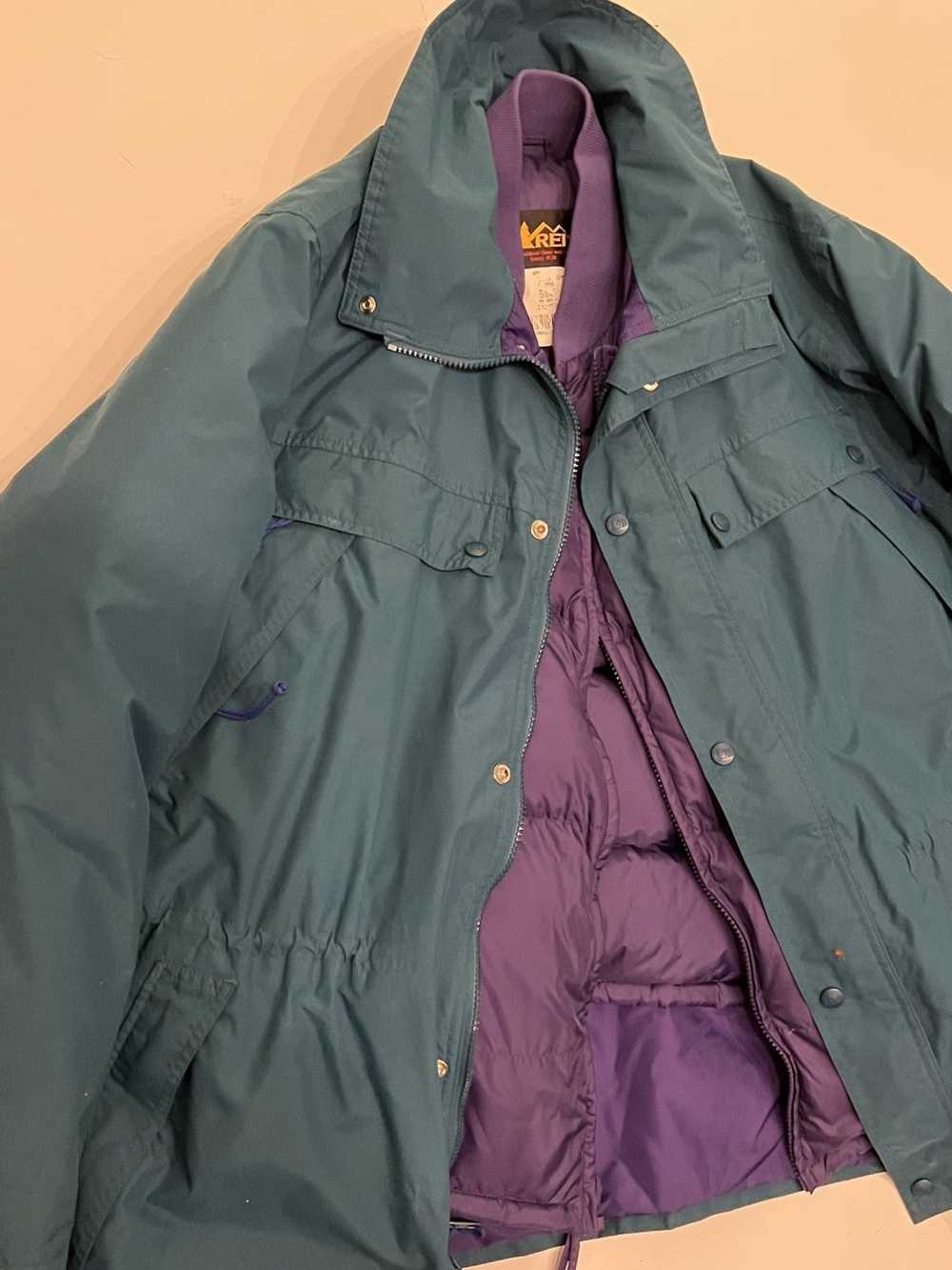 Rei × Vintage Vintage 2in1 Shell/ Puffer Goretex/… - image 5