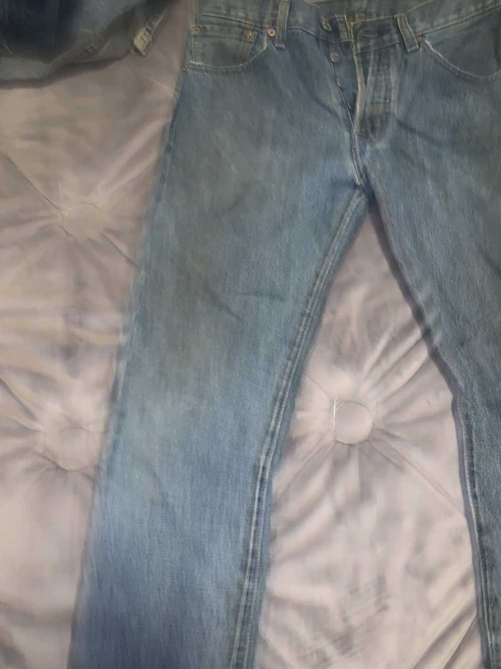 Levi's Vintage Clothing 501 Levi's USA Worn Faded… - image 3