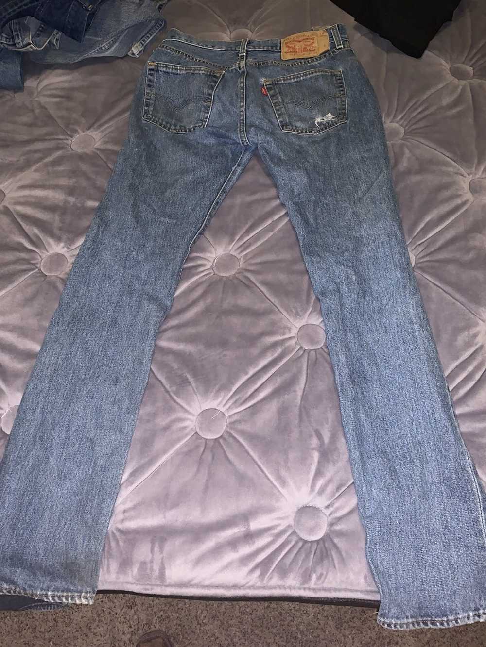 Levi's Vintage Clothing 501 Levi's USA Worn Faded… - image 5