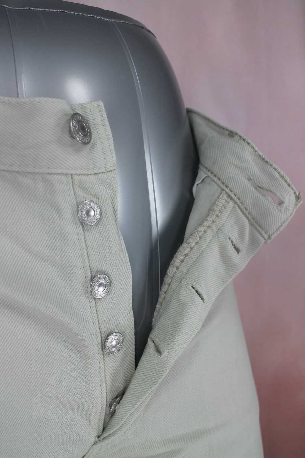 Levi's Waist 27 inch Vintage Levi's 501 Soft Grey - image 5