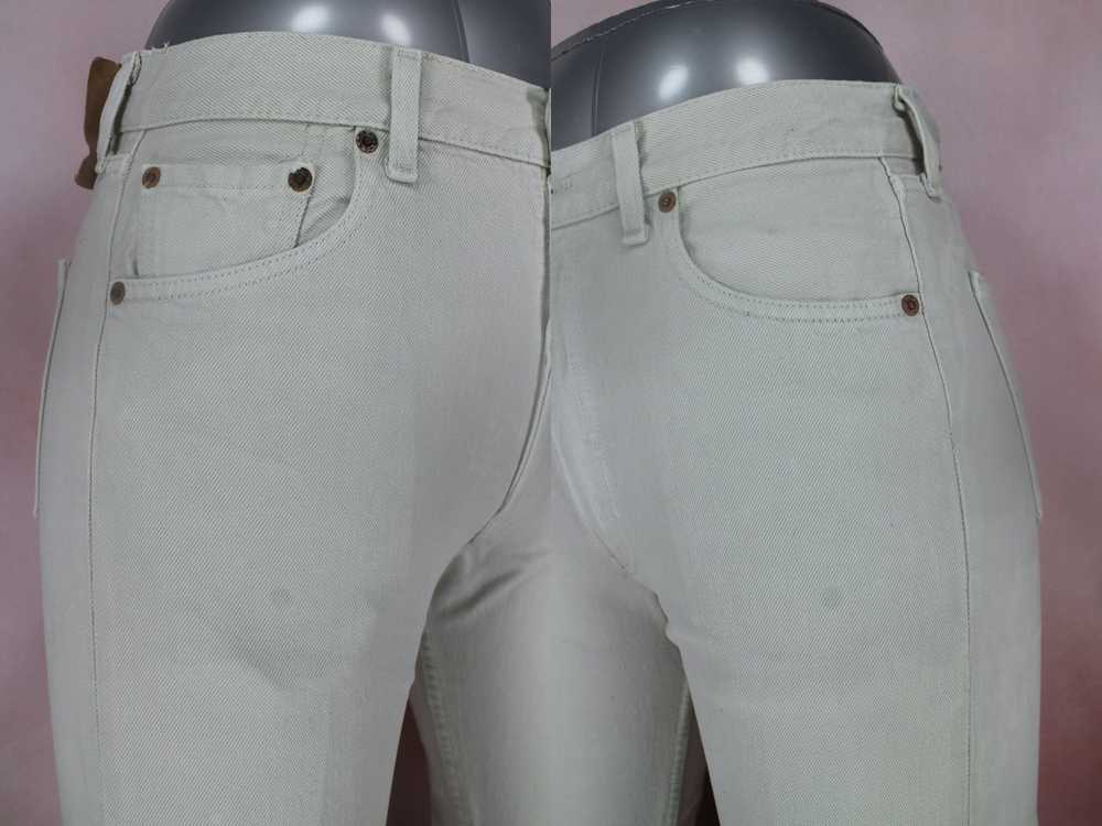 Levi's Waist 27 inch Vintage Levi's 501 Soft Grey - image 7