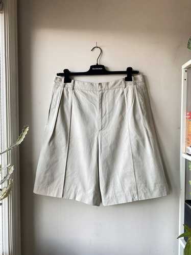 Balenciaga Balenciaga Side Snap tan shorts