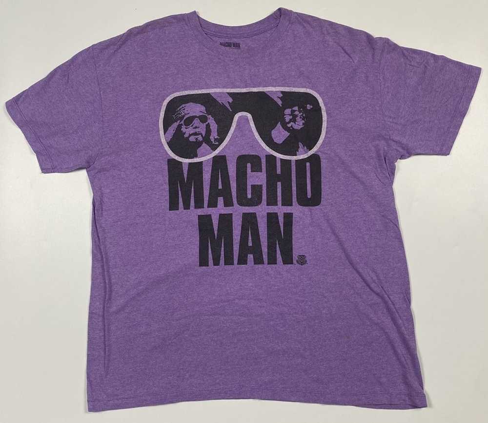 Wcw/Nwo × Wwe MACHO MAN RANDY SAVAGE WWE LEGEND TEE - Gem