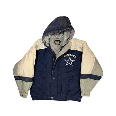 Vintage New York Giants Mirage Throwback Puffy Winter Jacket Super Bowl  Football