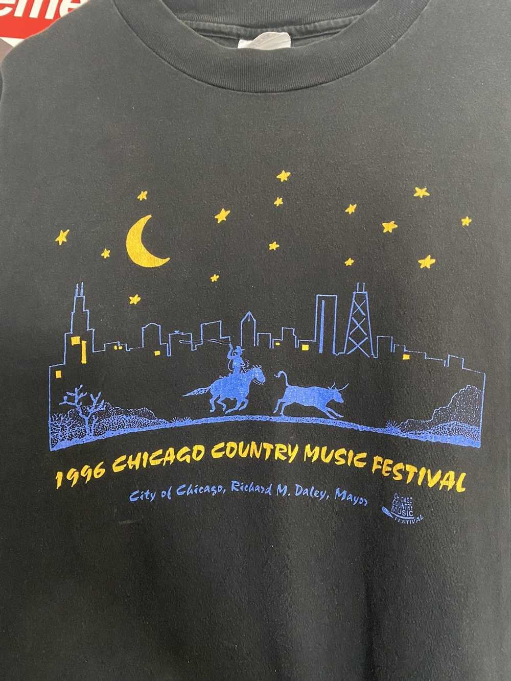 Chicago × Tour Tee × Vintage Vintage 1996 Chicago… - image 5