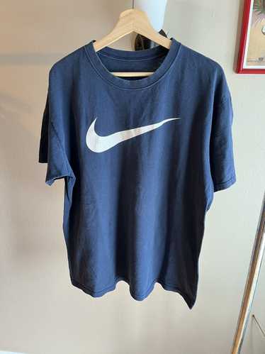 Nike Nike Big Check Tshirt Faded