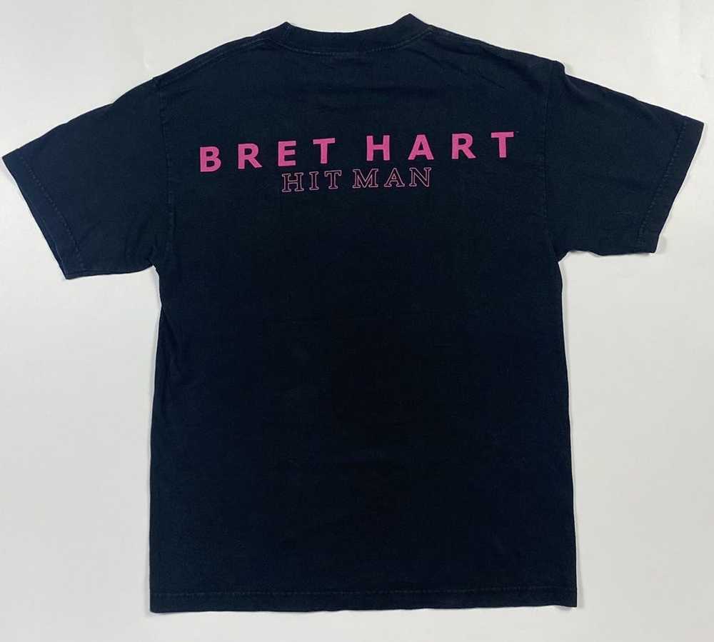 Wcw/Nwo × Wwe WWE BRET HART HITMAN TEE - image 7