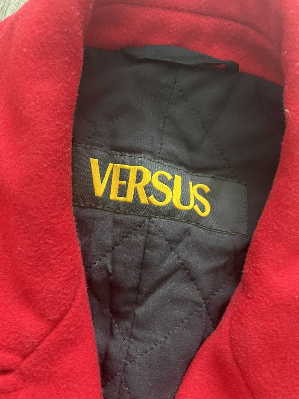 Versus Versace Versace Versus Red Peacoat - image 4