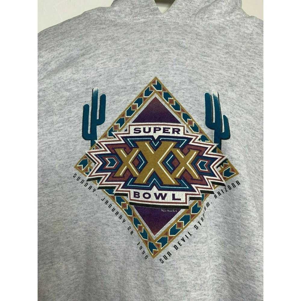 Salem Sportswear Vintage 1996 Super Bowl XXX Doub… - image 3