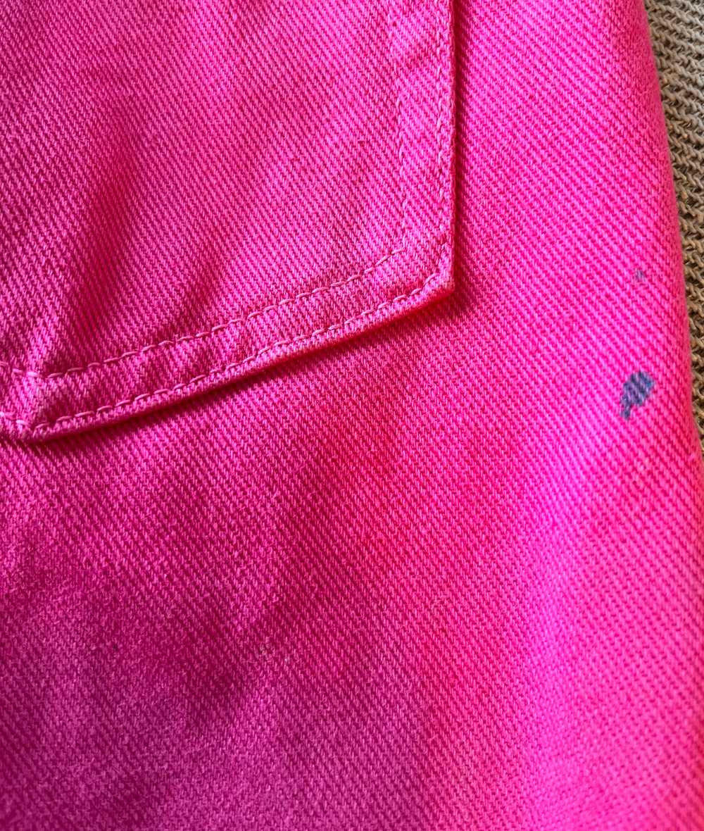 90s Hot Pink Jeans - image 6
