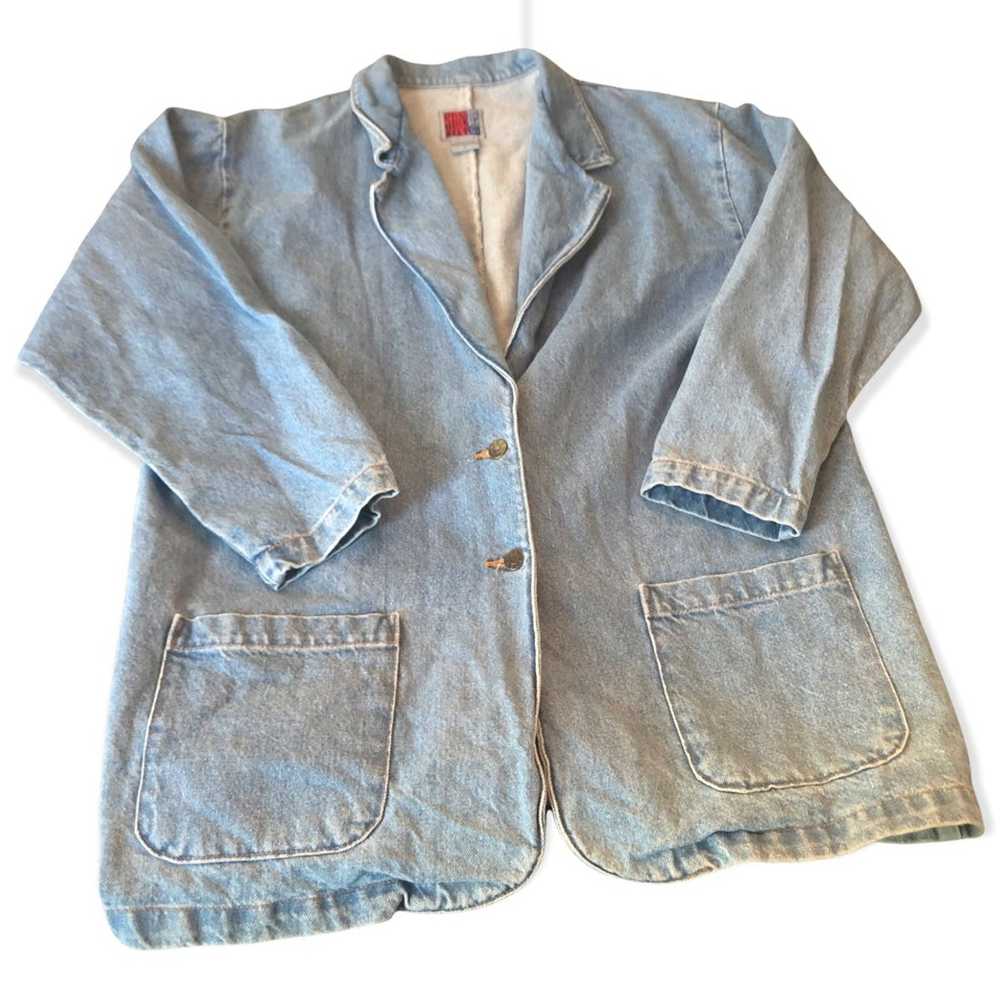 Denim Jacket × Streetwear × Vintage Vintage Chore… - image 1
