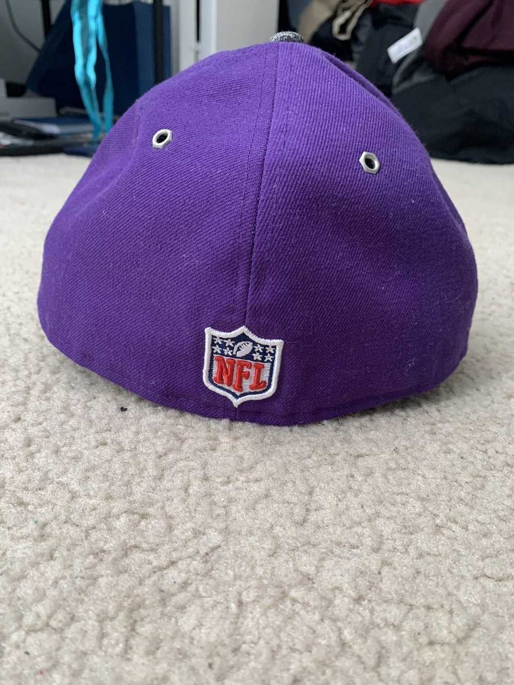 NFL New Era Minnesota Vikings Fitted Hat 7 1/2 - image 3