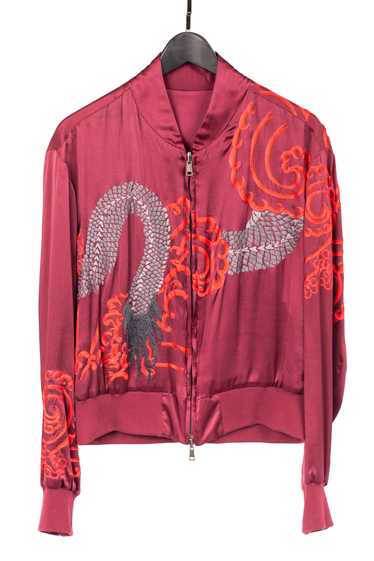 SS01 Reversible Dragon Embroidered Silk Jacket