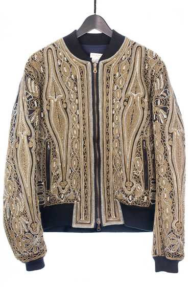 SS15 Rope Embroidered Reversible Bomber - image 1