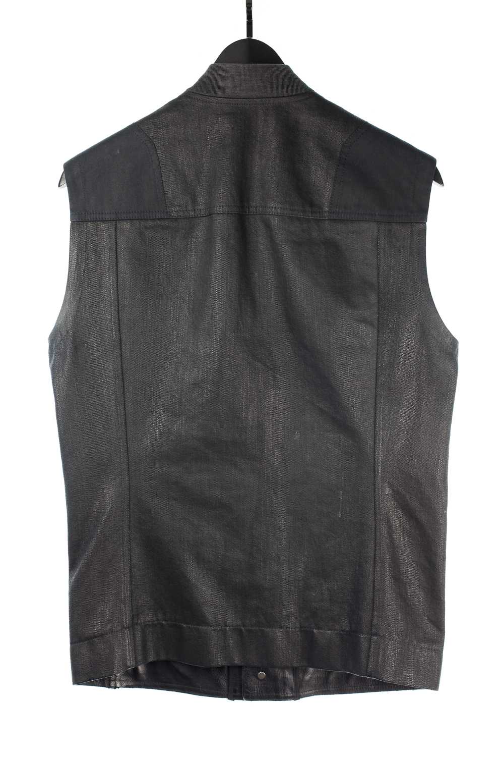 SS13 “Island” Leather/Cotton Fitted Jungle Vest - image 4
