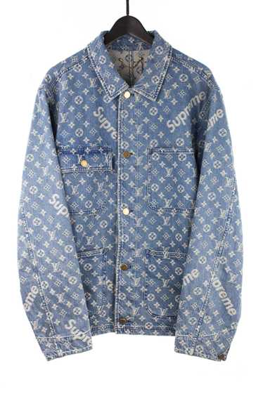 Jacquard Denim Trucker Jacket