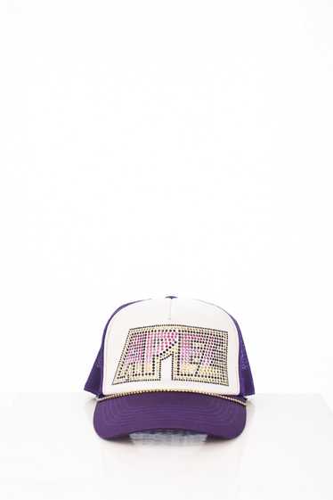 06 Purple “APEE” Swarovski Trucker Hat
