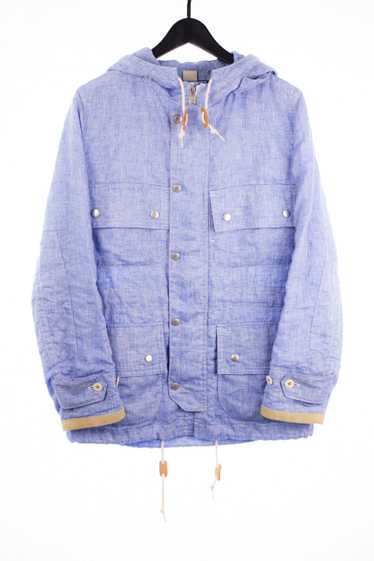 SS12 Blue Chambray Short Parka