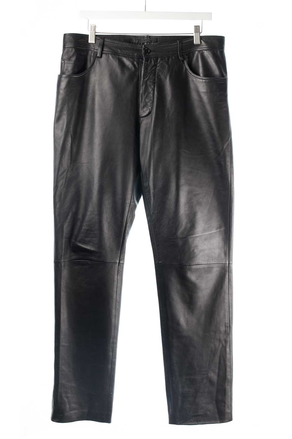 FW03 Calf Leather Pants - Gem