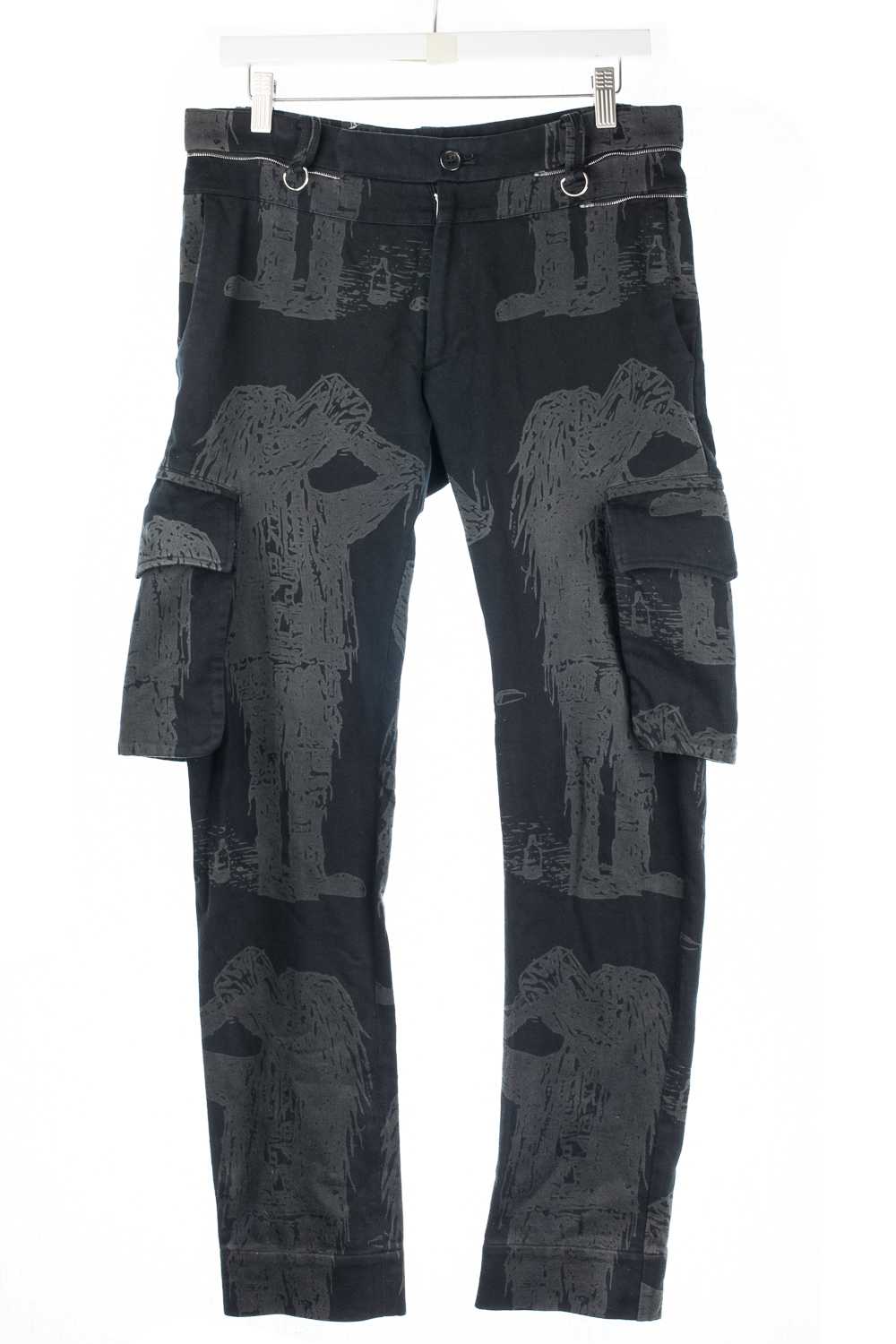 SS03 “Scab” Drunkard Print Cargo Pants - image 1