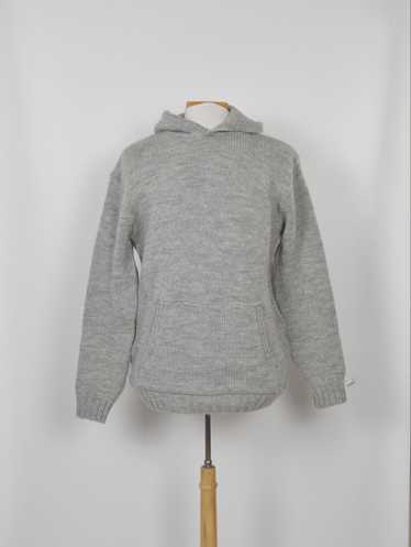 Ted Baker Ted Baker Gray Knit Hoodie Size Medium