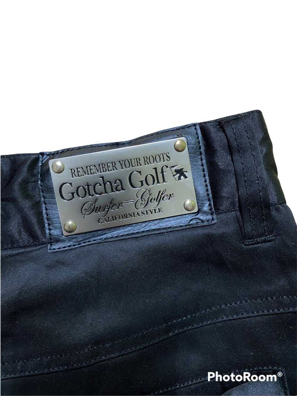 Gotcha × Japanese Brand Gotcha golf black cropped… - image 6
