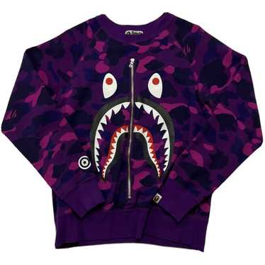 Bape 1st Camo Shark Day Pack - Rare Purple Colorway (used)