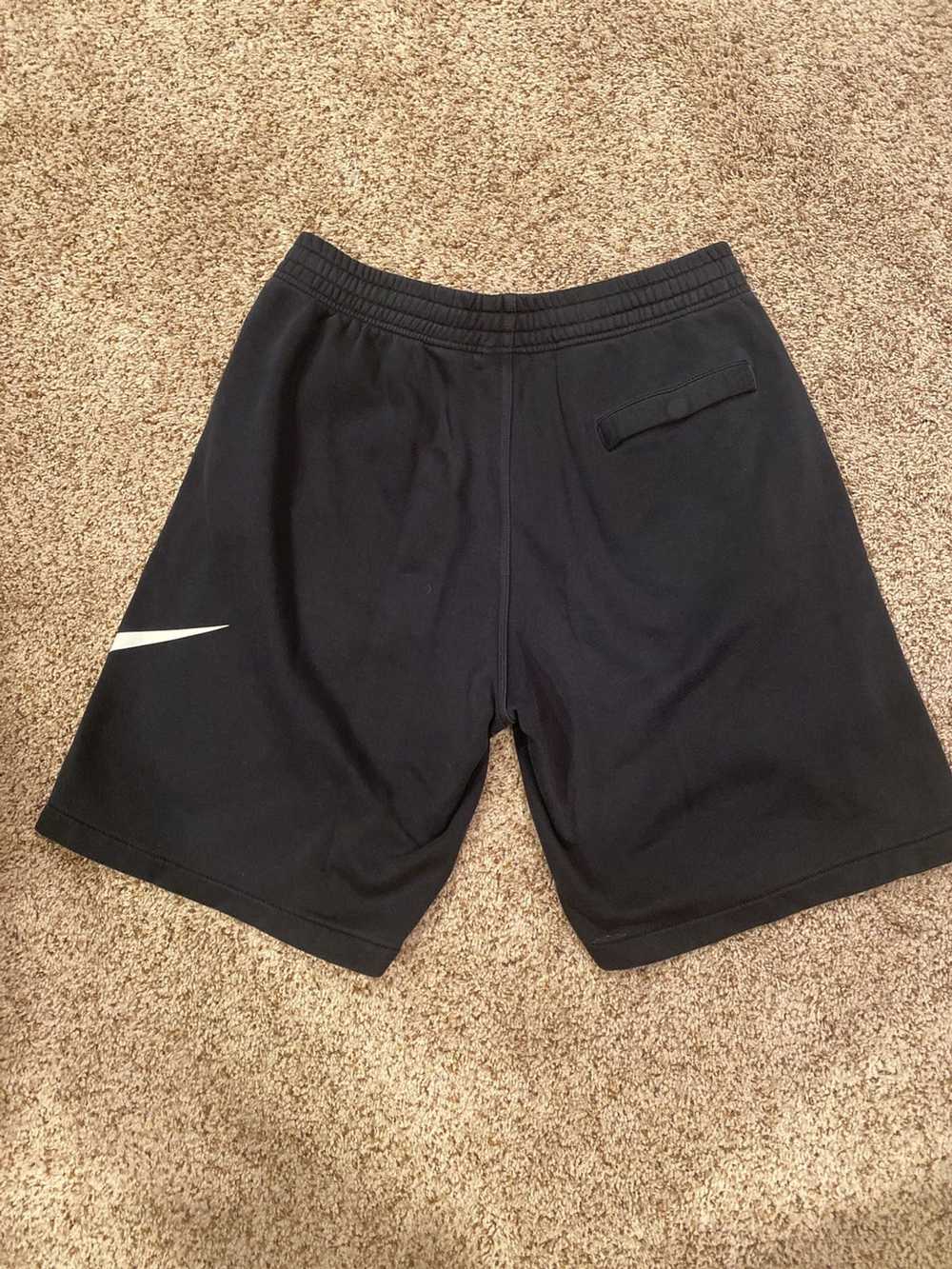 Nike Black Nike Fleece Shorts Lg - image 2