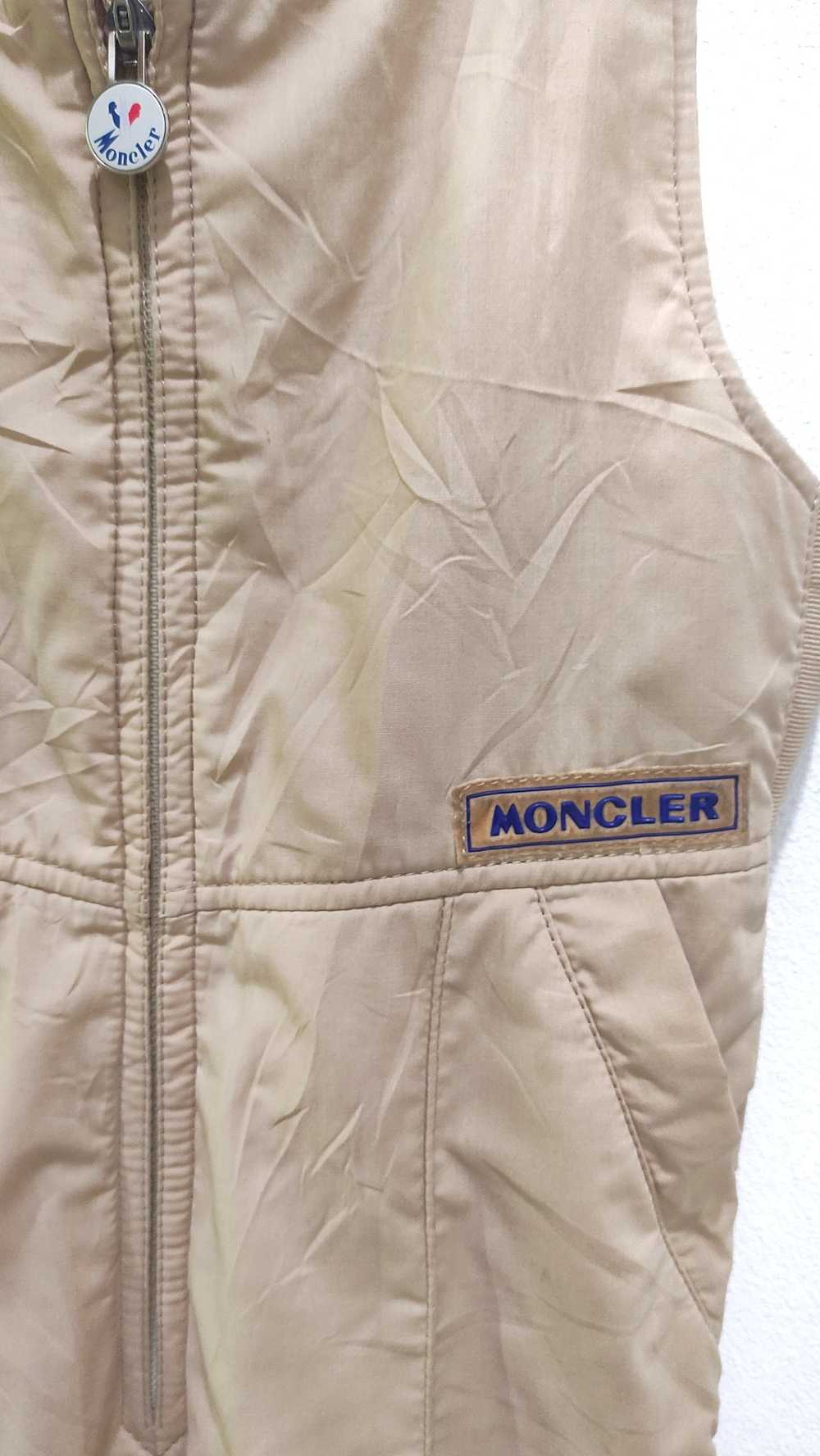 Moncler × Ski Vintage Moncler Ski Wear Zipper Ove… - image 4