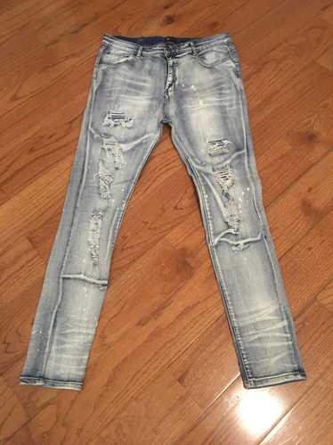 Waimea Super Skinny Fit Distressed Jeans