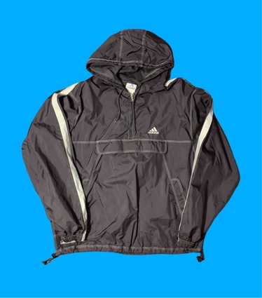 Adidas × Vintage Y2K Adidas Zip Up Raincoat