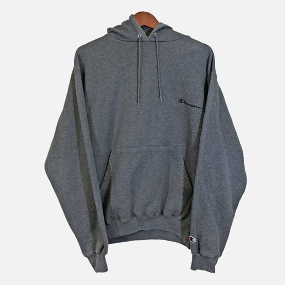 Champion CHAMPION Gray Hoodie Size M - image 1