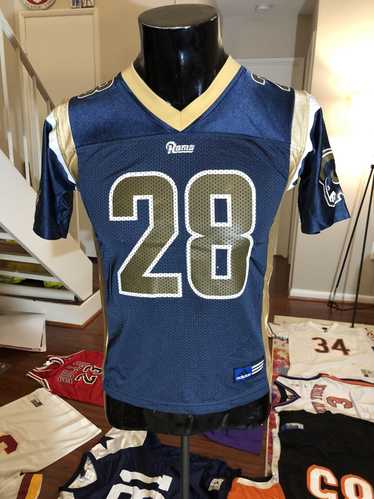 Adidas × NFL × Vintage Marshall Faulk 28 St Louis 