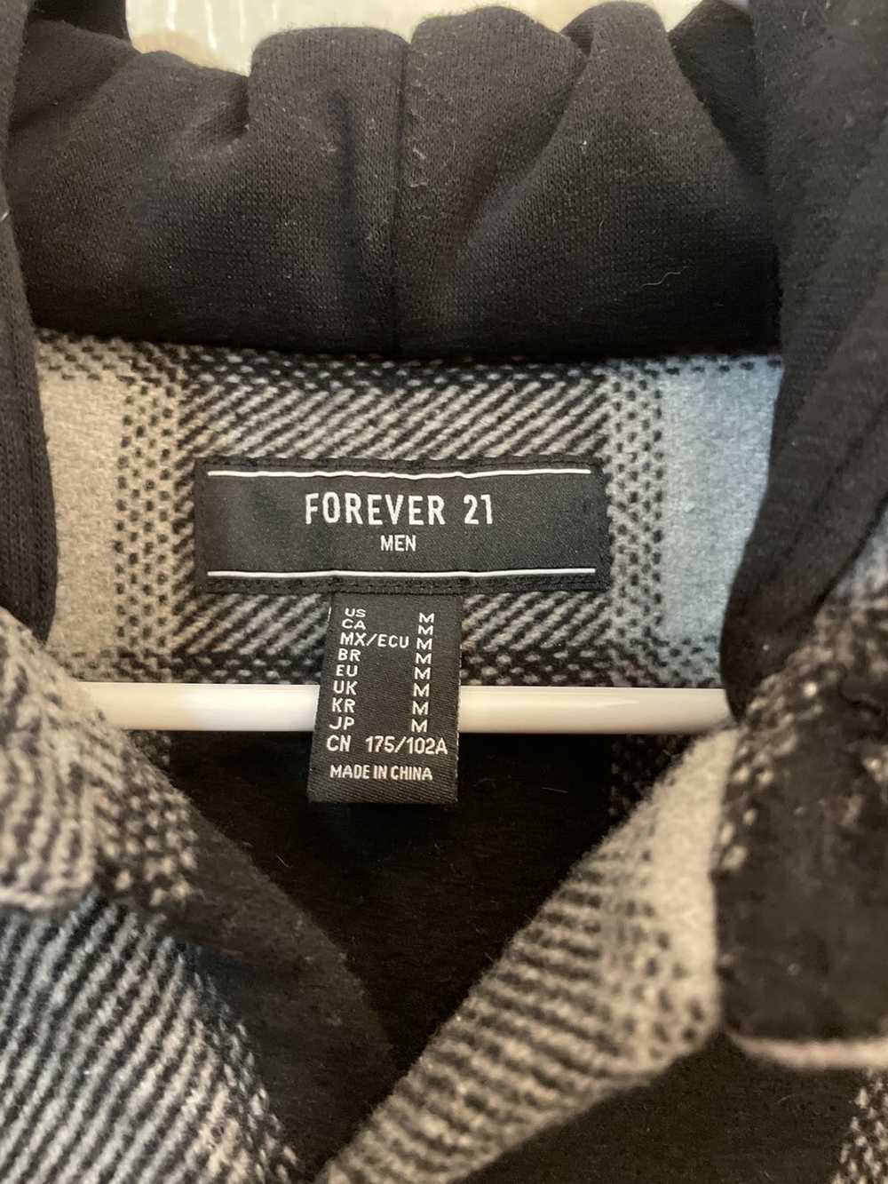 Flannel × Forever 21 Flannel Hoodie - image 3