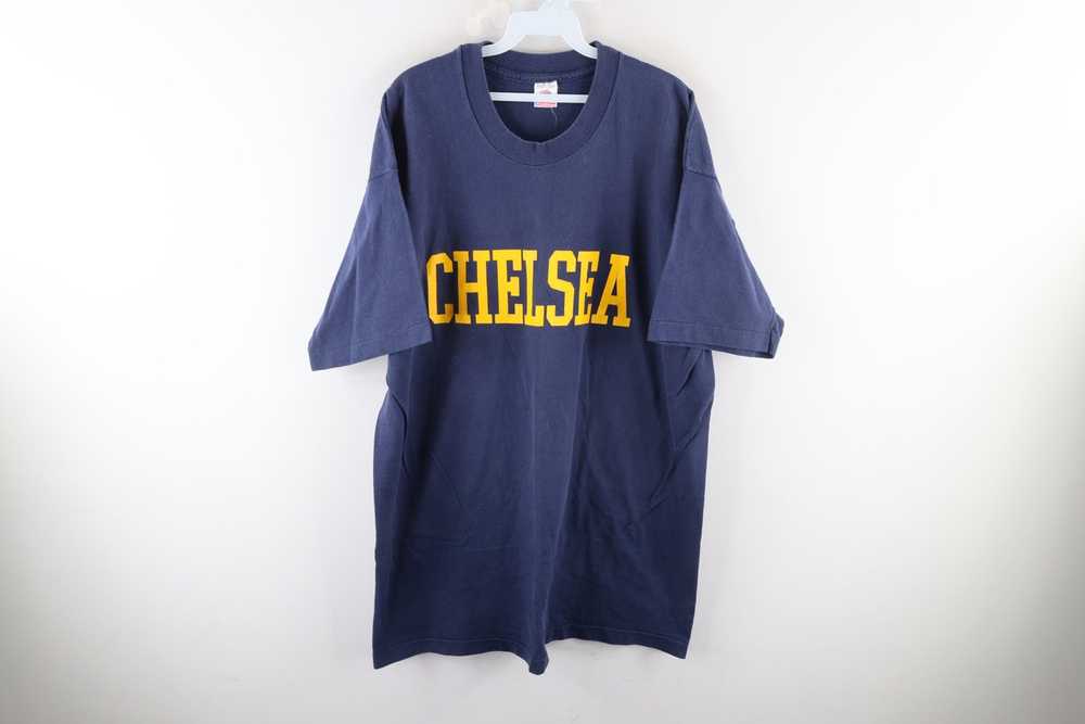 Vintage Vintage 90s Faded Chelsea Michigan T-Shir… - image 1