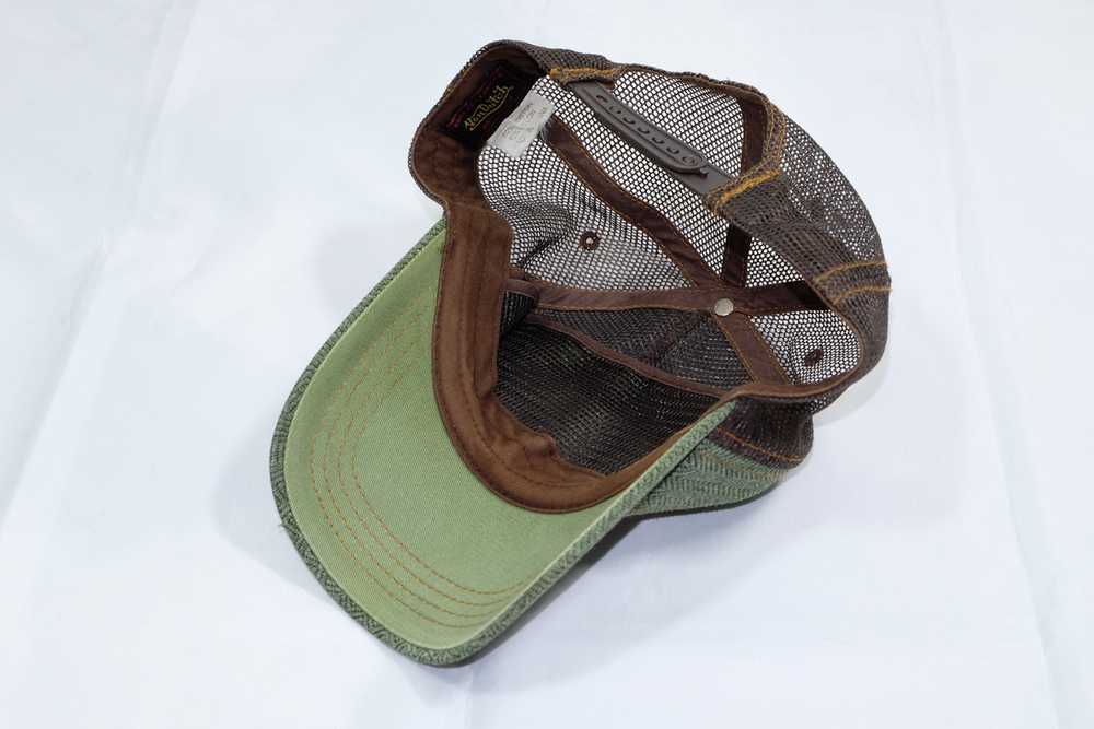 Trucker Hat × Von Dutch Von Dutch Green Herringbo… - image 2