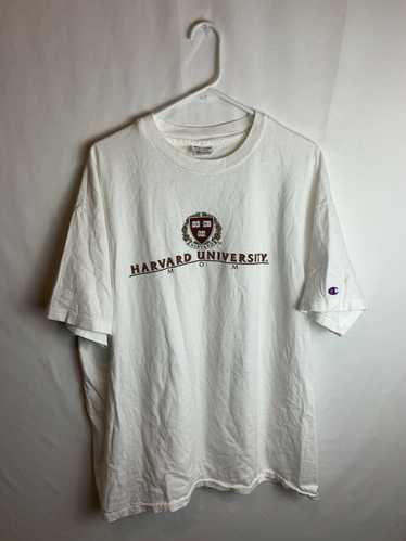 Champion Harvard University Mom Champion White T-S