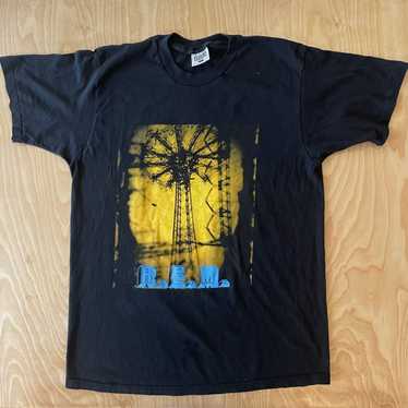 1994 R.E.M. Vintage What_s The Frequency Graphic Active T-Shirt for Sale  by bbruceale