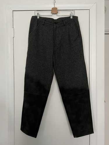 Comme des Garcons Shirt Wool Flannel Work Pant