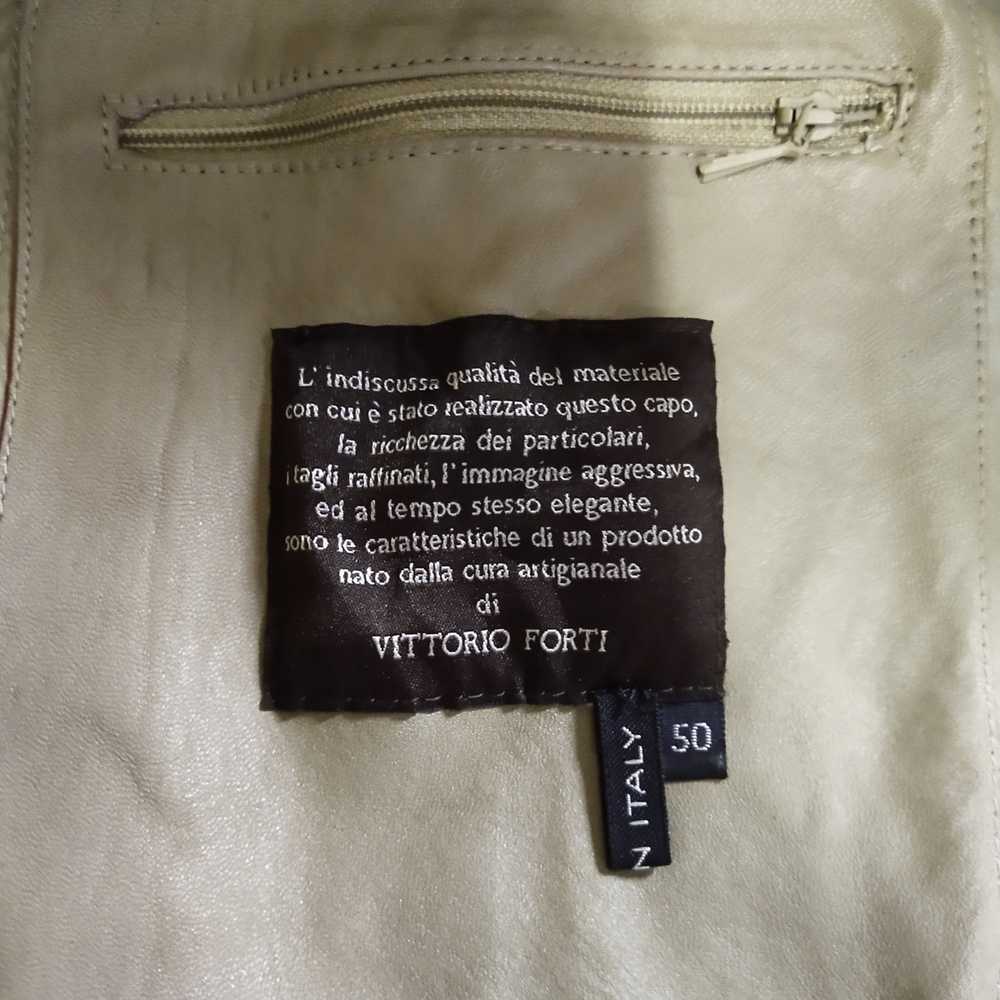 Italian Designers Vittorio Forti Leather Jacket - image 11