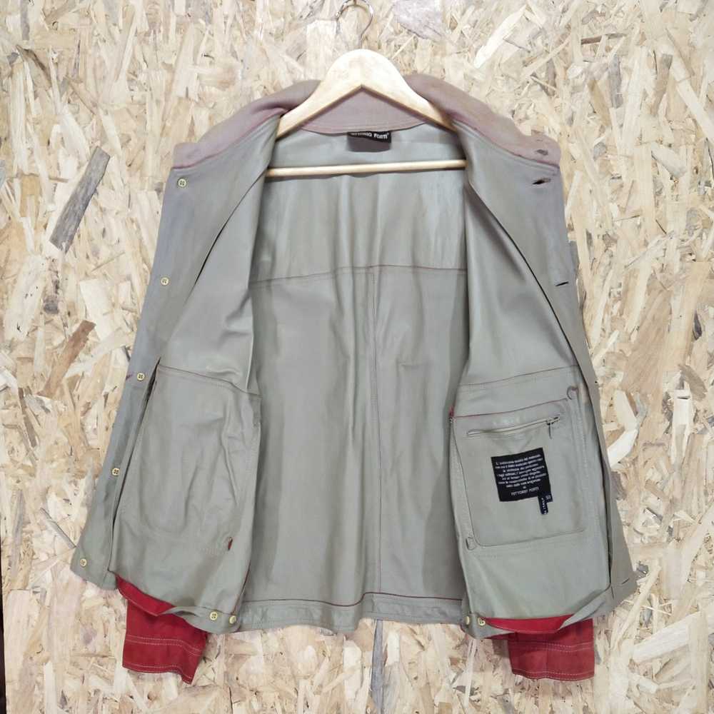 Italian Designers Vittorio Forti Leather Jacket - image 4