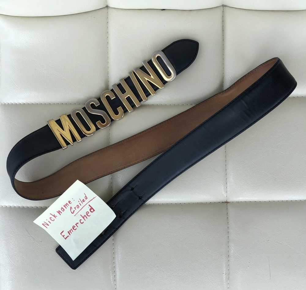 Moschino Iconic Vintage Moschino belt - image 8