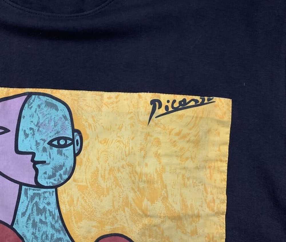 Picasso Vintage Picasso Cut And Sew T Shirt (Size… - image 3